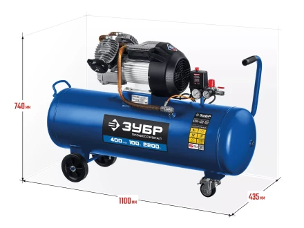 Компрессор воздушный КПМ-400-100 серия ПРОФЕССИОНАЛ купить в Надыме