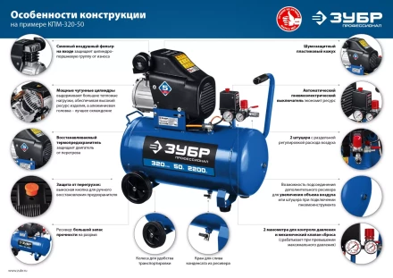 Компрессор воздушный КПМ-400-100 серия ПРОФЕССИОНАЛ купить в Надыме