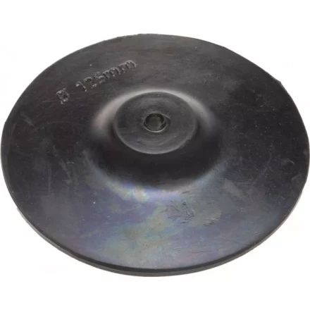 Тарелка опорная ТЕВТОН резиновая с шестигранным хвостовиком, для дрели, 125мм 3579-125 купить в Надыме