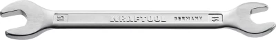Ключи гаечные рожковые KRAFTOOL, Cr-V, DIN 3110 27033-14-15