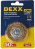 DEXX. Щетка дисковая для дрели, витая стальная латунированная проволока 0,3мм, 50мм 35110-050 купить в Надыме