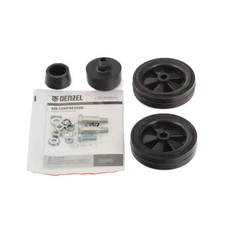 Компрессор воздушный DLC1300/24 безмасляный 1.3 кВт, 24 литра, 206 л/мин Denzel 58171 купить в Надыме