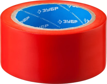 ЗУБР 50 мм, 25 м, красная, разметочная клейкая лента, Профессионал (12244-50-25) купить в Надыме