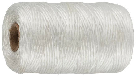 Шпагат ЗУБР d 1,8 мм 60 м 1200 текс 50 кгс белый полипропиленовый шпагат 50031-060 купить в Надыме