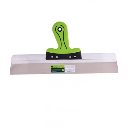 Шпатель фасадный нержавеющая сталь 470 мм двухкомпонентная ручка  Сибртех 85585 купить в Надыме