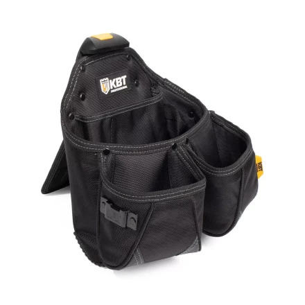 Быстросъемная поясная сумка модульного типа на клипсе с держателями для молотка и рулетки КВТ СМ-02 (83136) купить в Надыме