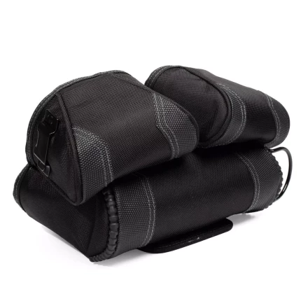 Быстросъемная поясная сумка модульного типа на клипсе с держателями для молотка и рулетки КВТ СМ-02 (83136) купить в Надыме