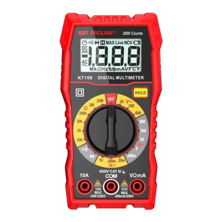 Мультиметр цифровой КВТ KT 108 с True RMS (86324) купить в Надыме