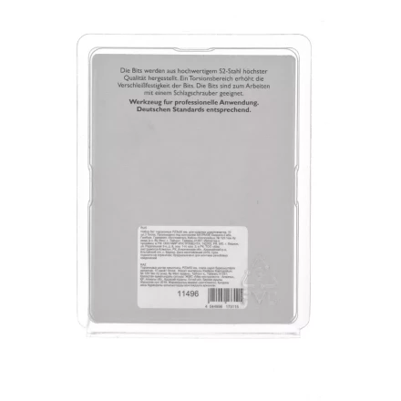 Набор бит торсионных PZ3x50 мм для ударных шуруповертов 10 шт. Gross 11496 купить в Надыме