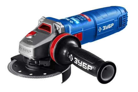 ЗУБР 1500 Вт, d125 мм, УШМ, регулировка оборотов, фланец МИГ, Профессионал (УШМ-П125-1505 ЭПСТ) купить в Надыме