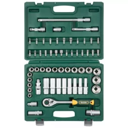 Набор KRAFTOOL "EXPERT QUALITAT": Торцовые головки "SUPER LOCK" с присоединит квадратом, 1/2", 60 предметов 27886-H60_z02