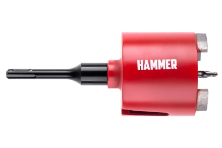 Коронка алмазная HAMMER Ф82мм (242-504) купить в Надыме