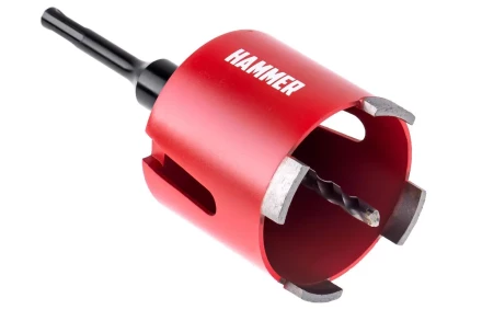 Коронка алмазная HAMMER Ф82мм (242-504) купить в Надыме
