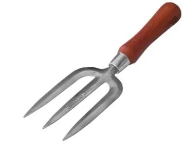 Вилка посадочная из нержавеющей стали с деревянной рукояткой Кратон 335 мм 5 10 05 003 купить в Надыме