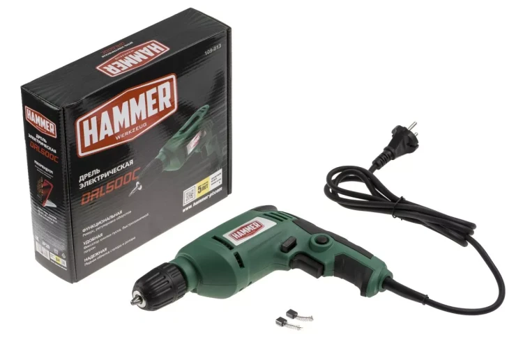 Дрель HAMMER DRL500С купить в Надыме