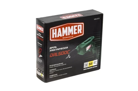 Дрель HAMMER DRL500С купить в Надыме