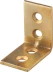 ЗУБР УМ-2.0, 25 x 25 x 17 x 2 мм, желтый цинк, узкий мебельный уголок (31031-25) купить в Надыме