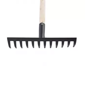 Грабли 12-зубые,310мм,с черенком,прямые СИБРТЕХ 61741 купить в Надыме