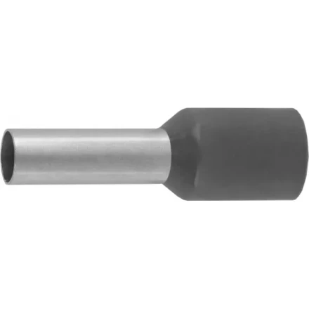 Наконечник СВЕТОЗАР штыревой, изолированный, для многожильного кабеля, серый, 4,0 мм2, 10шт 49400-40 купить в Надыме