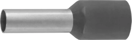 Наконечник СВЕТОЗАР штыревой, изолированный, для многожильного кабеля, серый, 4,0 мм2, 10шт 49400-40 купить в Надыме