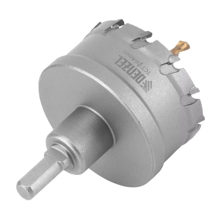 Коронка по металлу твердосплавная, 64 мм Denzel 724018 купить в Надыме