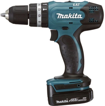 Дрель-шуруповерт аккумуляторная Makita BHP343SHE ударная купить в Надыме