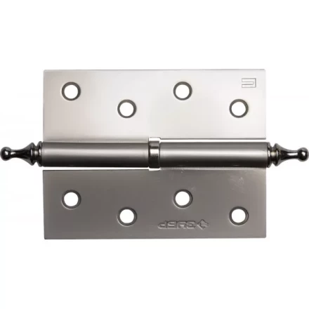 Петля дверная разъемная ЗУБР "ЭКСПЕРТ", 1 подшипник, цвет мат. никель (PN), правая, с крепежом, 100х75х2,5мм,2шт 37605-100-4R купить в Надыме