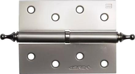 Петля дверная разъемная ЗУБР "ЭКСПЕРТ", 1 подшипник, цвет мат. никель (PN), правая, с крепежом, 100х75х2,5мм,2шт 37605-100-4R купить в Надыме