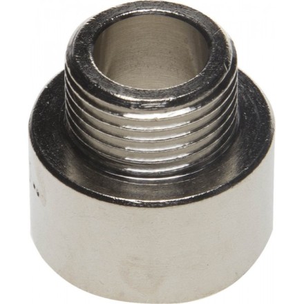 Переходник GENERAL FITTINGS удлиненный цилиндрический, никелированная латунь, 1/2&quot; х 3/8&quot; 51083-1/2-3/8 купить в Надыме