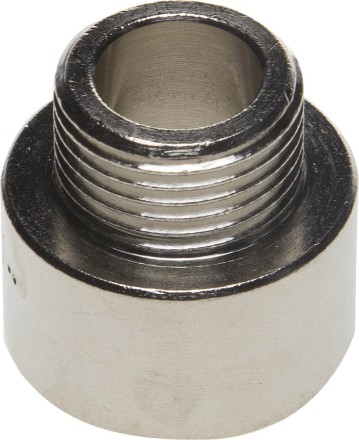 Переходник GENERAL FITTINGS удлиненный цилиндрический, никелированная латунь, 1/2&quot; х 3/8&quot; 51083-1/2-3/8 купить в Надыме