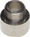 Переходник GENERAL FITTINGS удлиненный цилиндрический, никелированная латунь, 1/2&quot; х 3/8&quot; 51083-1/2-3/8 купить в Надыме