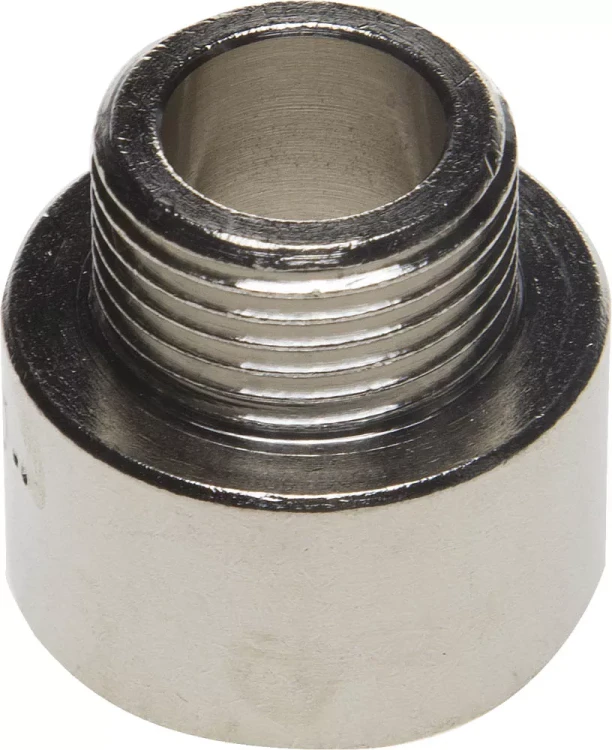 Переходник GENERAL FITTINGS удлиненный цилиндрический, никелированная латунь, 1/2" х 3/8" 51083-1/2-3/8 купить в Надыме