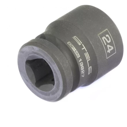 Головка ударная шестигранная 24 мм 1/2" CrMo  Stels 13927 купить в Надыме