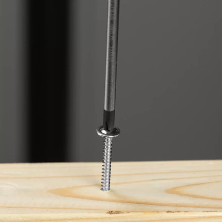 Отвертка, PH1х100 мм, S2, 3к рукоятка Denzel 121747 купить в Надыме