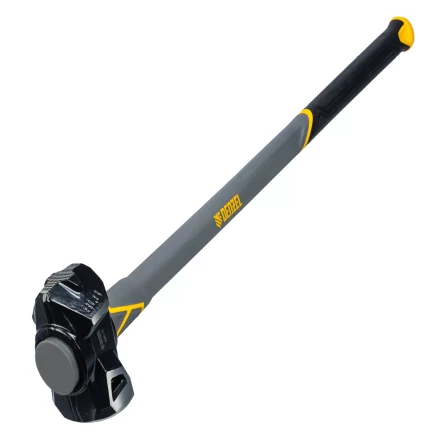 Кувалда с клиновидным бойком 3,6 кг Denzel 11017, фибергласовая рукоятка c TPR купить в Надыме