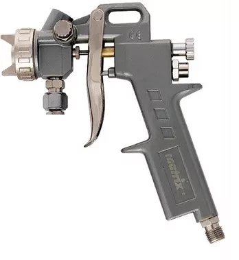 Пневматический краскопульт с нижним бачком V=0,75 л + сопла диаметром 1.2, 1.5 и 1.8 мм  MATRIX 57317 купить в Надыме