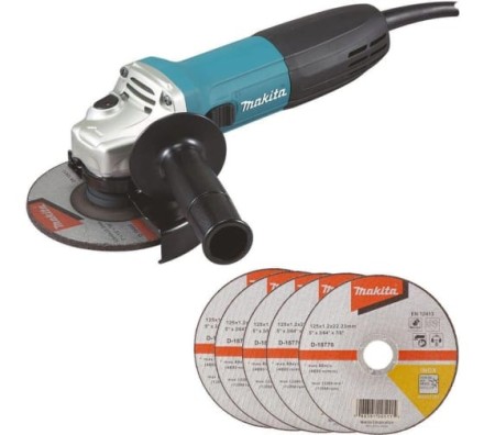 Угловая шлифмашина Makita GA5030RX9, 720 Вт, 125 мм, 11000 об/мин купить в Надыме