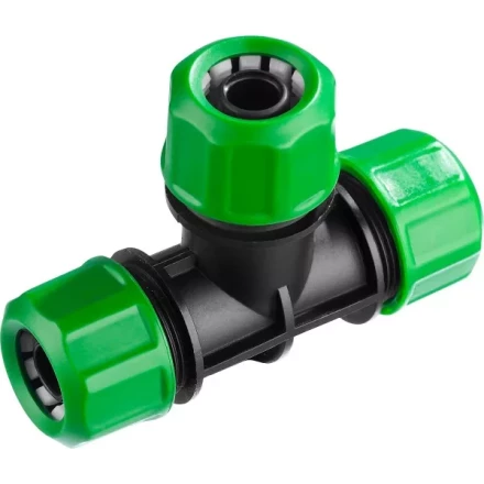 Тройник цанговый (шланг-шланг-шланг), РОСТОК 426369, 1/2" х 1/2" х 1/2" 426369 купить в Надыме