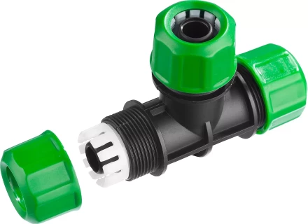 Тройник цанговый (шланг-шланг-шланг), РОСТОК 426369, 1/2" х 1/2" х 1/2" 426369 купить в Надыме