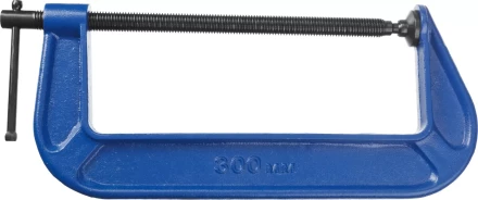 Струбцина  ЗУБР "ПРОФЕССИОНАЛ" тип "G", корпус - ковкий чугун. 300мм 32245-300_z01 купить в Надыме