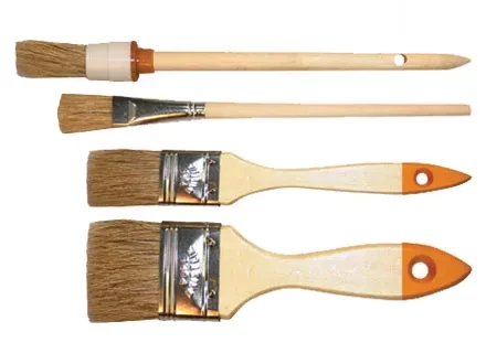 Набор кистей 4 шт. (плоские 3/4" 1/5" круглые №1,№2. )  SPARTA 841135 купить в Надыме