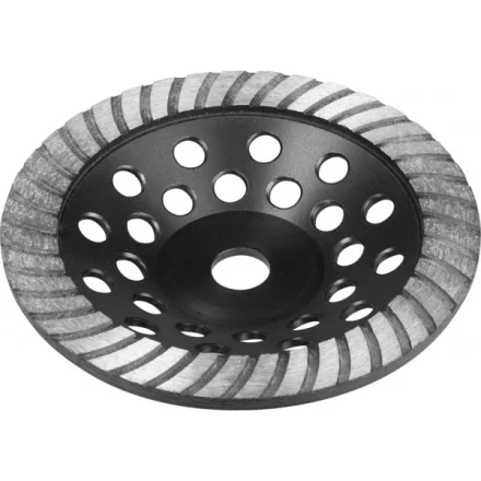 Чашка ЗУБР алмазная сегментированная , высота 22,2мм, 180мм 33371-180 купить в Надыме