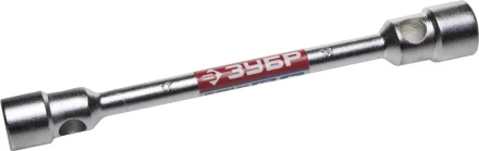 Ключ торцовый ЗУБР "МАСТЕР" двухсторонний прямой, 17х19мм 27567-17-19 купить в Надыме