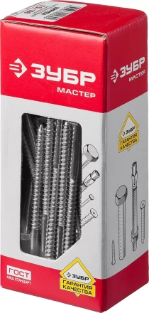 Шурупы ЗУБР "МАСТЕР" с шестигранной головкой, оцинкованные, 6x100мм, 50шт 4-300451-06-100 купить в Надыме