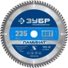ЗУБР Ламинат, 235 х 30 мм, 80Т, пильный диск по ламинату, Профессионал (36930-235-30-80) купить в Надыме