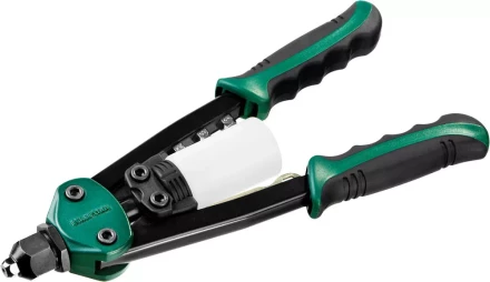 Заклепочник двуручный силовой компактный, KRAFTOOL "MaxKraft-48" 31161, для заклёпок d=2,4-4,8 мм из Al, стали, нерж стали, усил литой корпус 31161 купить в Надыме