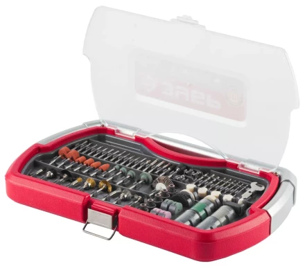 Набор мини-насадок ЗУБР для гравировальных машин, 206 предметов 35904-H206 купить в Надыме