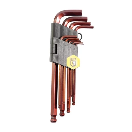 Набор ключей шестигранных с шаром КВТ купить в Надыме