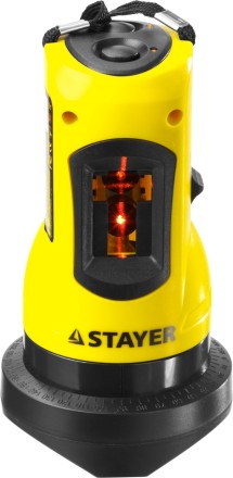 Нивелир лазерный линейный SLL-1, STAYER 34960, дальность 10м, точн. +/-0,5 мм/м 34960 купить в Надыме