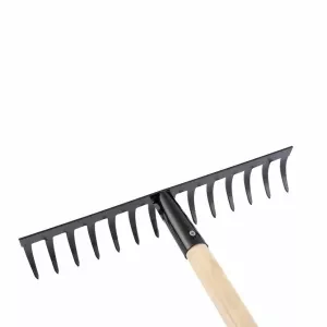 Грабли 14-зубые,360мм,с черенком,прямые СИБРТЕХ 61742 купить в Надыме